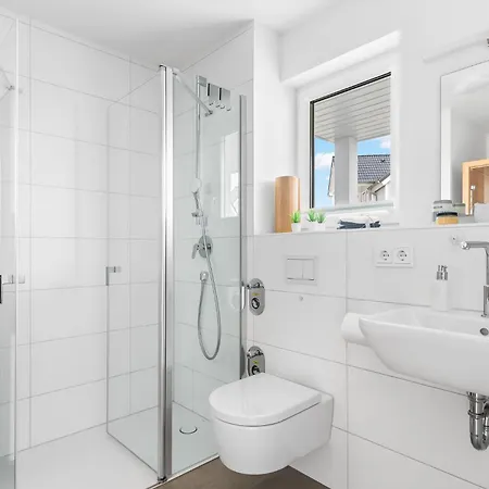 Апартаменты Kerstins-kleinod,olpenitz-resort,kappeln, Gratis Internet, Magenta-tv ,parkplatz Vor Dem Haus, 300 Meter Zum Strand,infrarotsauna,ganz Neu *